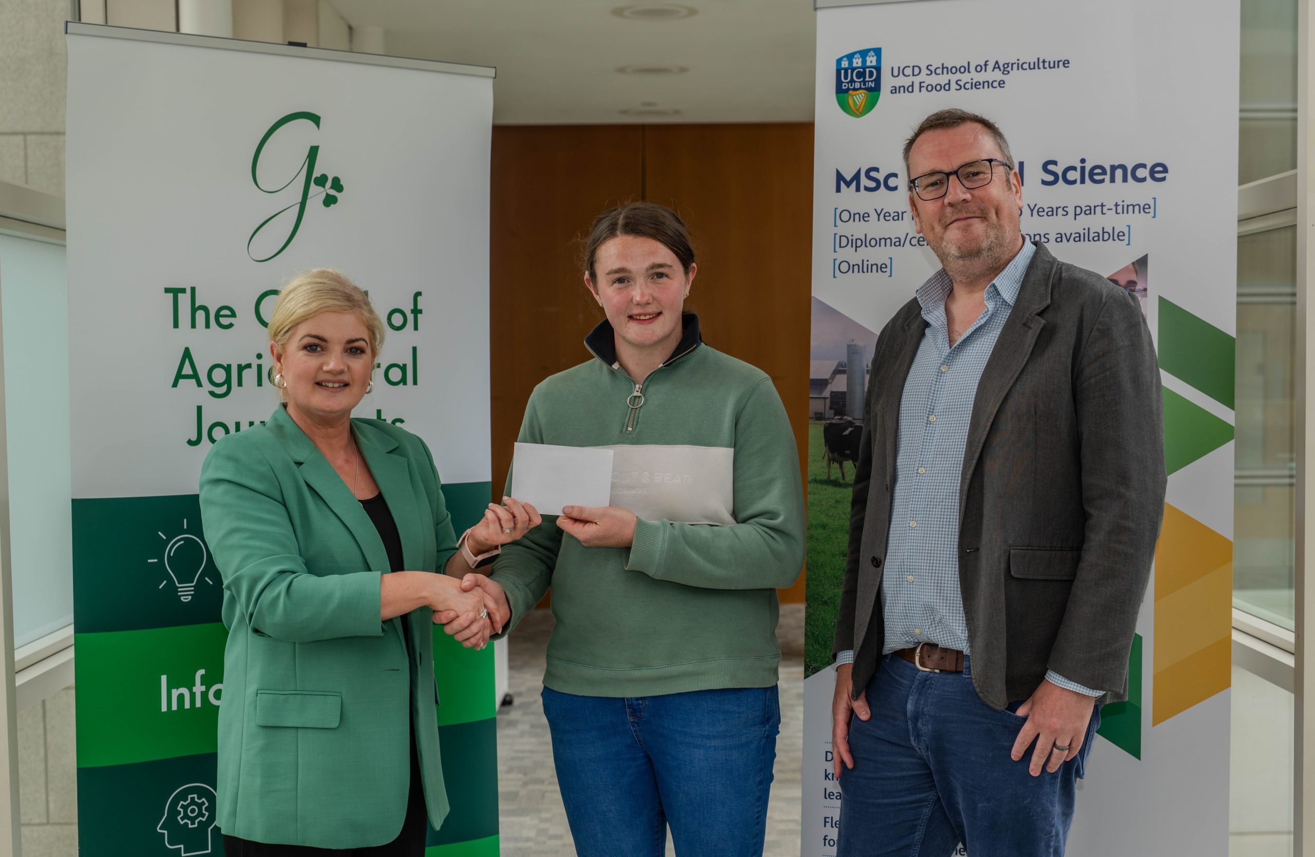 UCD Student Catherine Grier has been announced as the winner of the 2025 Communications and Agri-Innovation Award sponsored by the Guild of Agricultural Journalists.  