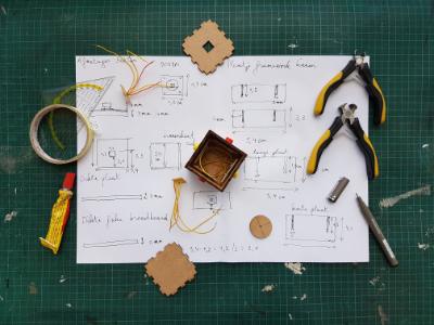 tools and a workbench