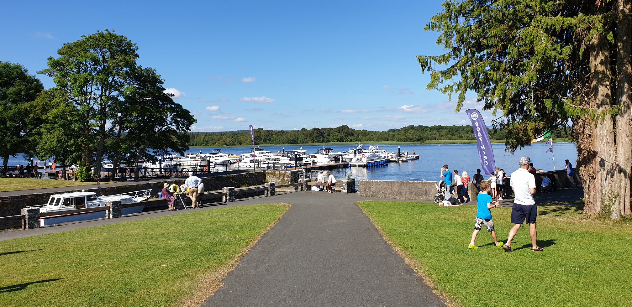 Summer's day in Lough Key Forest Park, County Roscommon