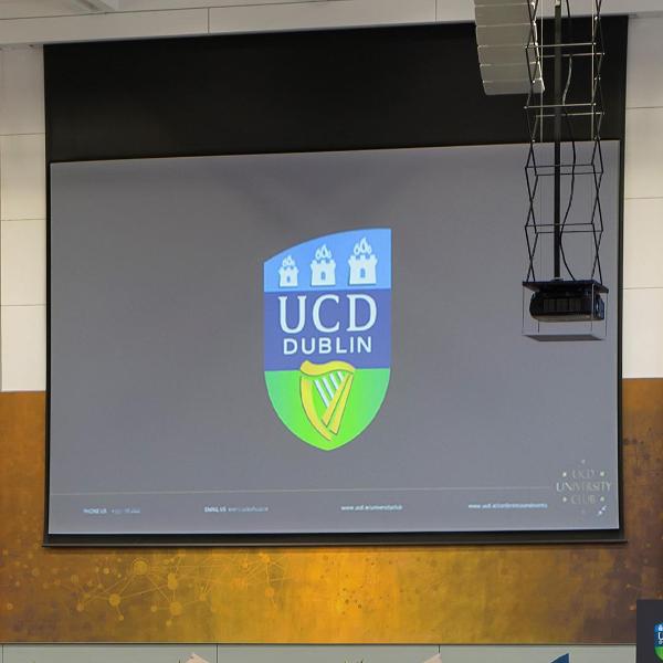 UCD O'Reilly Hall Audio Visual Setup