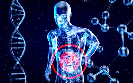 AI generated image human skeleton