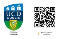 QR Printer label
