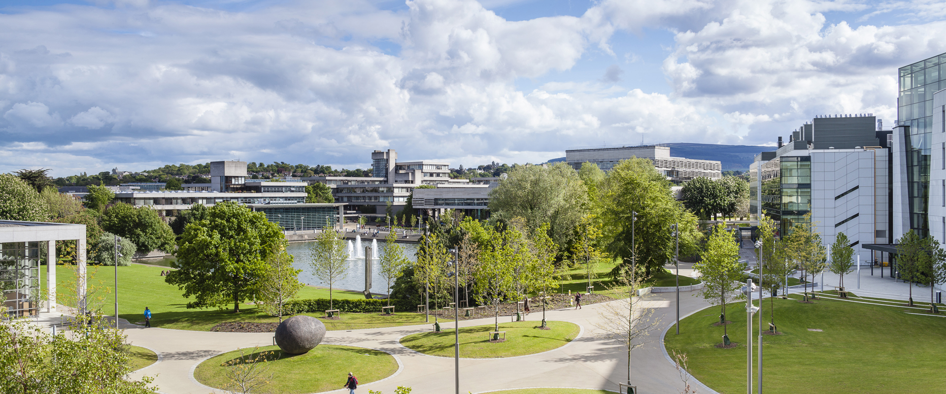 View of UCD campus
