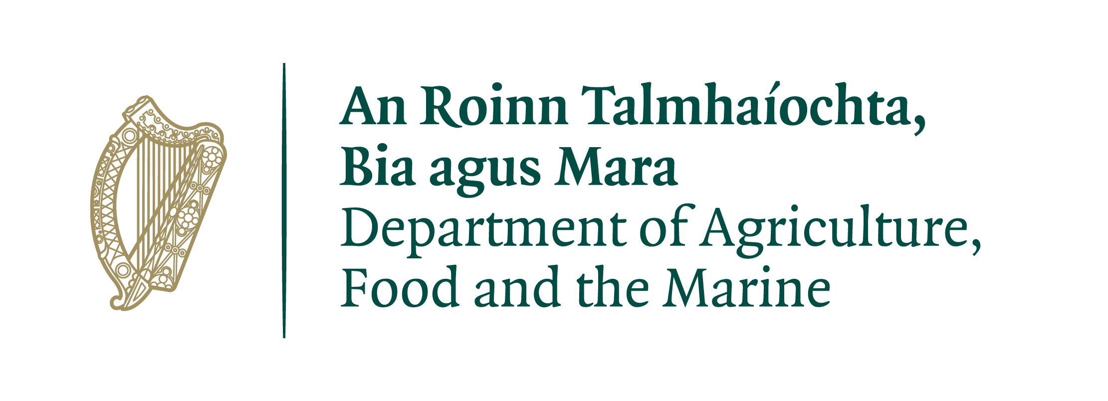 Department of Agriculture, Food and the Marine logo