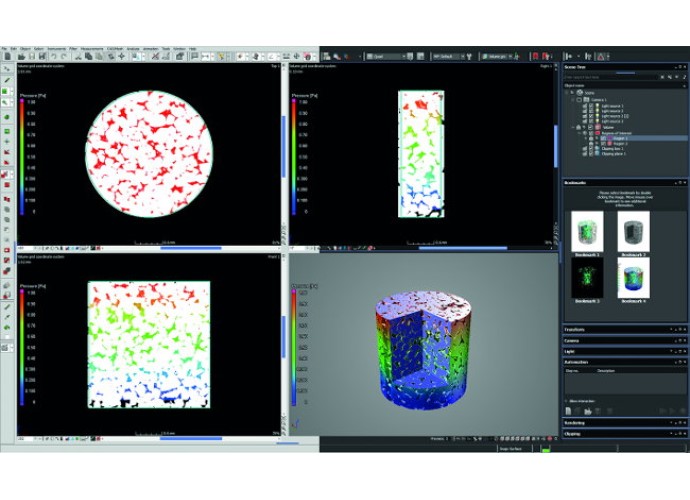 VG Studio MAX software for CT scans