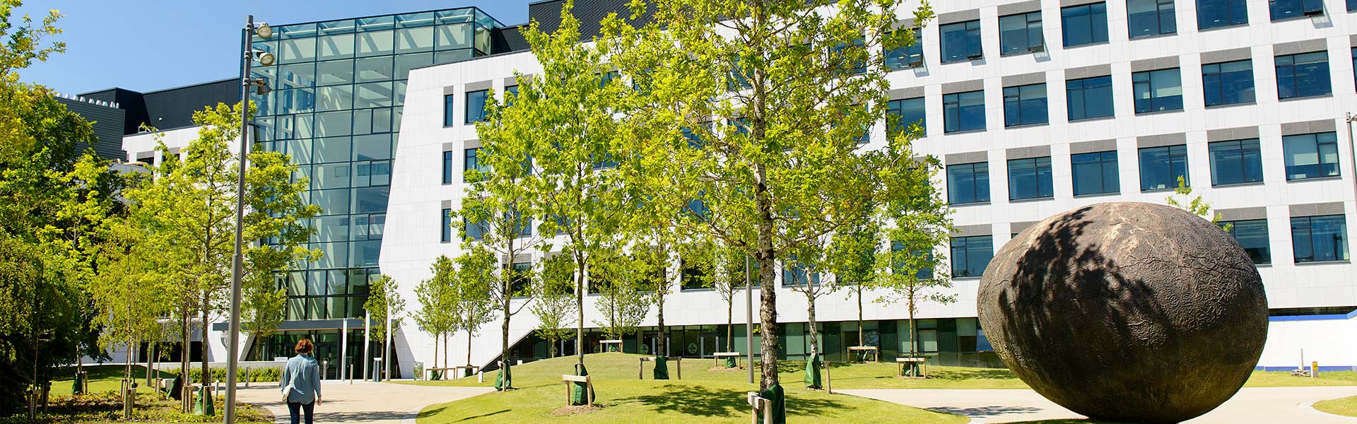 Outside the UCD Science Building.