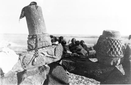Black and white historical photo
