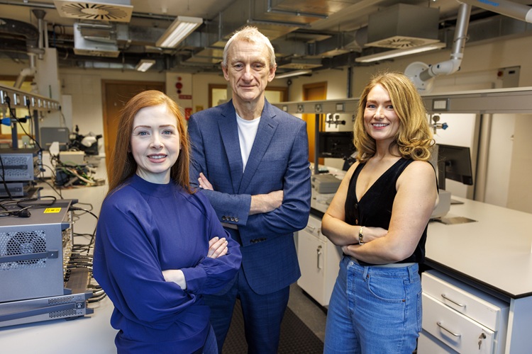 Marie Bourke, Dr Mark Kelly and Aoife Kelly, founders of Celtonn