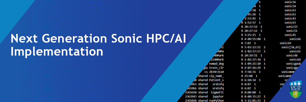 Next Generation Sonic HPC/AI Implementation