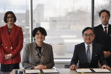 Hokkaido University (HU) President Prof. Houkin’s delegation visit to UCD