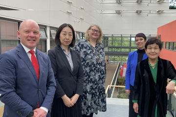 Showa Women’s University Chancellor Bando’s visit to UCD