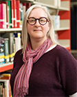 portrait of female librarian