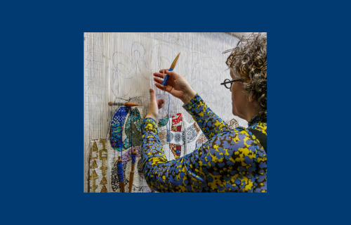 A unique exhibition launch - an art/science collaboration engaging with women in minority communities