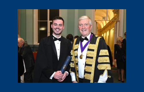 Congratulations to Dr Ned Quirke, UCD recipient of the prestigious Reuben Harvey Prize for 2023