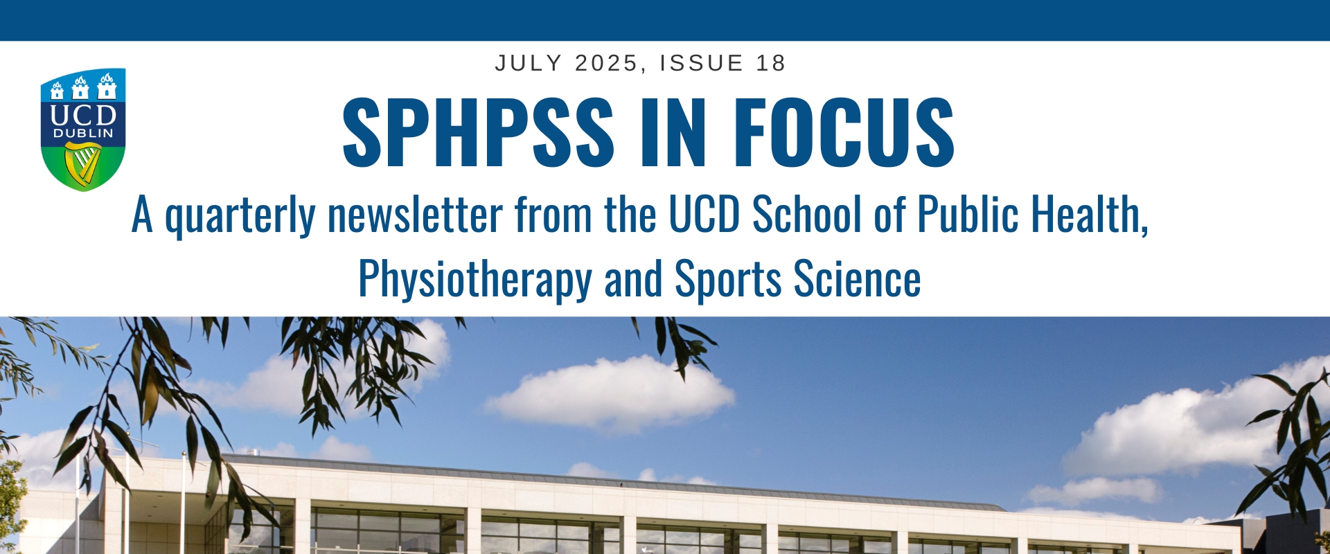 Cover of SPHPSS newsletter