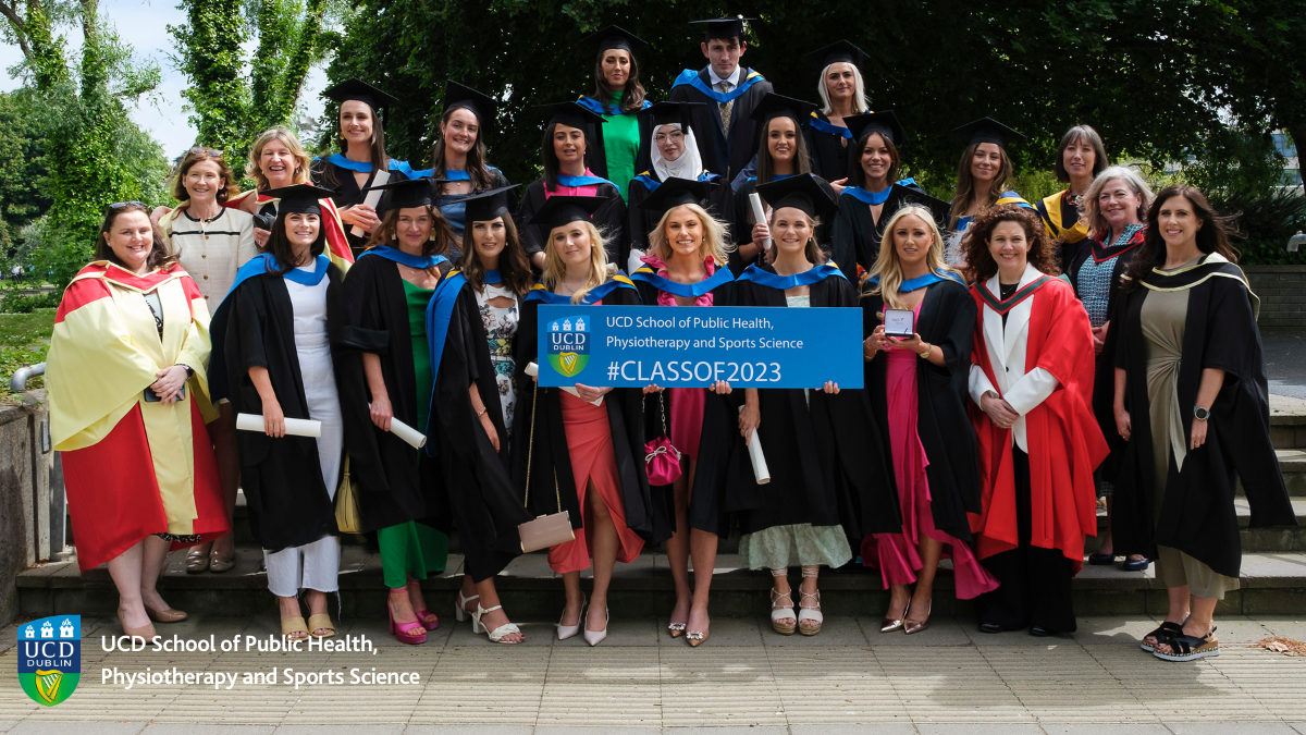 Group of smiling graduates