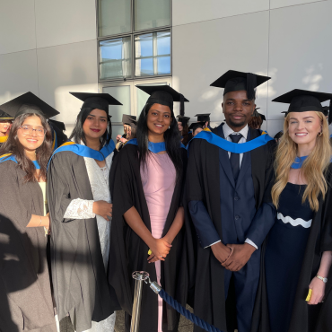 UCD graduates in caps and gowns December 2025