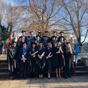 UCD graduation class photo December 2025