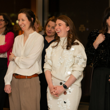 Group of people at the UCD Physiotherapy 70th anniversary celebration