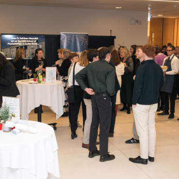 Group of people at the UCD Physiotherapy 70th anniversary celebration