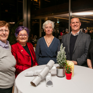 Group of people at the UCD Physiotherapy 70th anniversary celebration