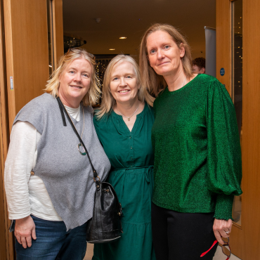 Group of people at the UCD Physiotherapy 70th anniversary celebration