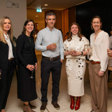 Group of people at the UCD Physiotherapy 70th anniversary celebration