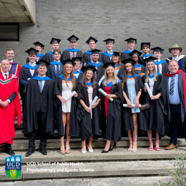 UCD graduates class photo