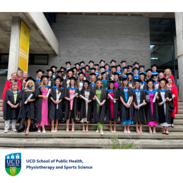 UCD graduates class photo