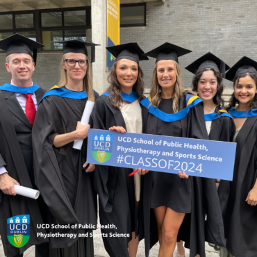 Group of smiling graduates