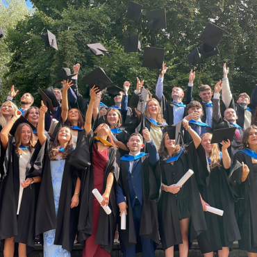 Group photo of UCD graduating class