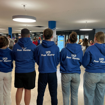 Peer Mentors at UCD Orientation 2025