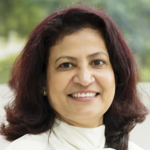 Image of a female with dark hair smiling