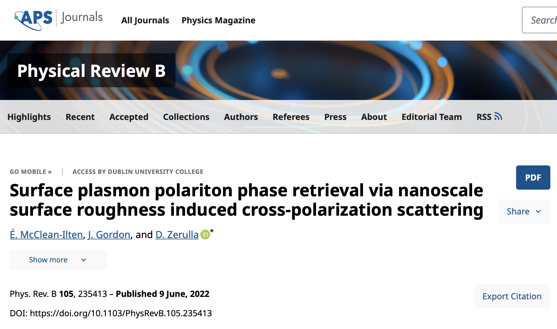 Surface plasmon polariton phase retrieval via nanoscale surface roughness induced cross-polarization scattering