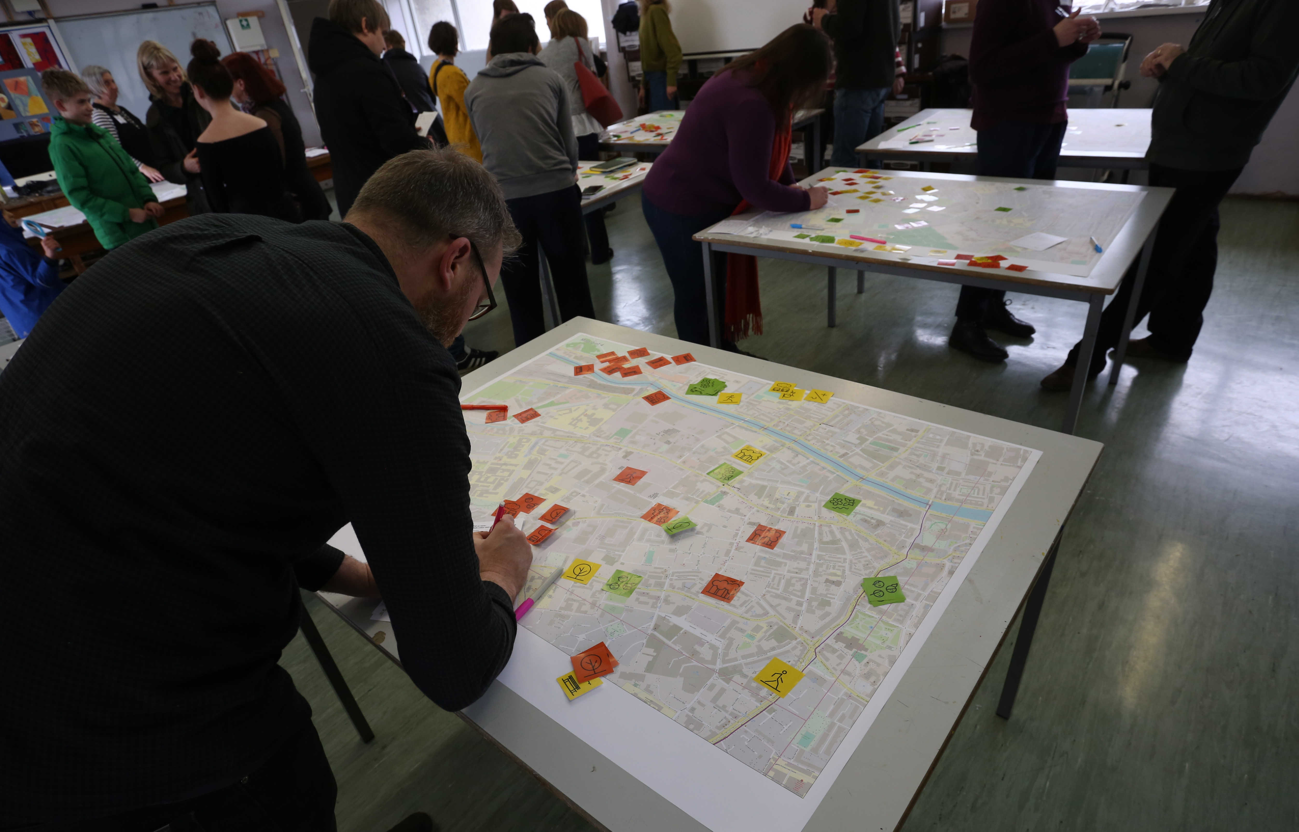 Mapping Green Dublin — secondary social/policy dimension