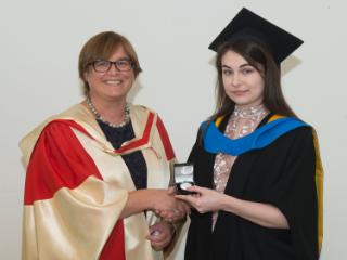 Alexandra McKenna Genetics Medal Winner 2018