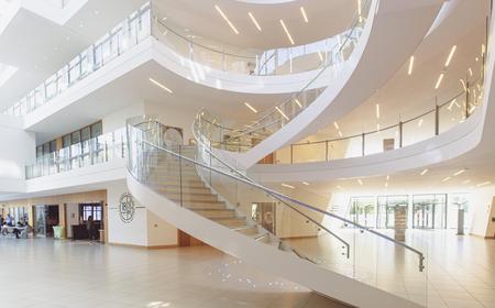 UCD Science building stairs