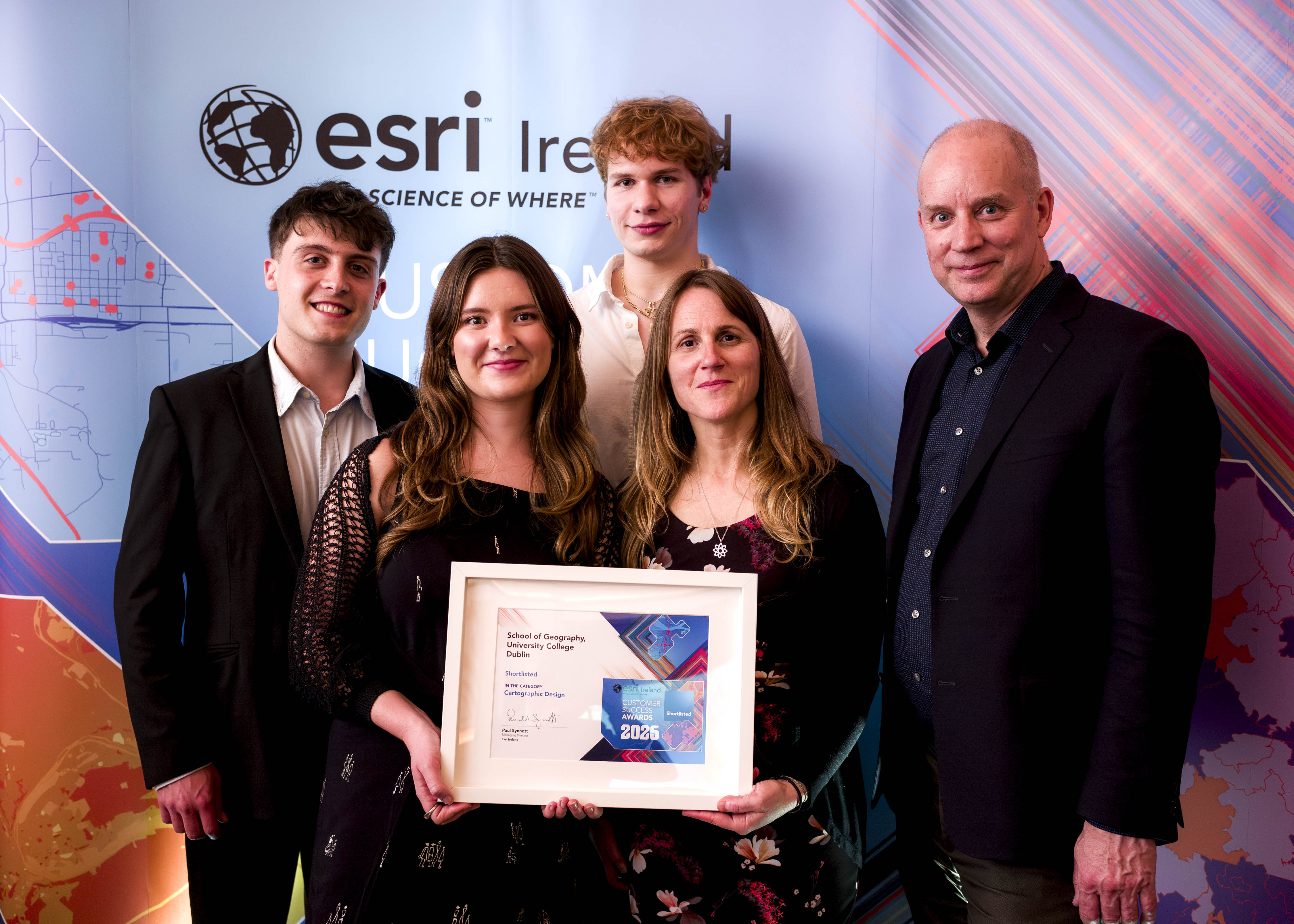 UCD\'s Sustainability Dashboard a finalist in Esri Ireland Customer Success Awards