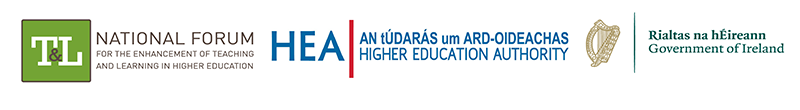 National Forum, HEA and Government of Ireland logos