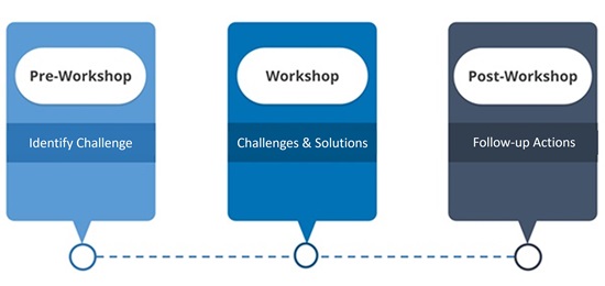 Diagram of workshop actions