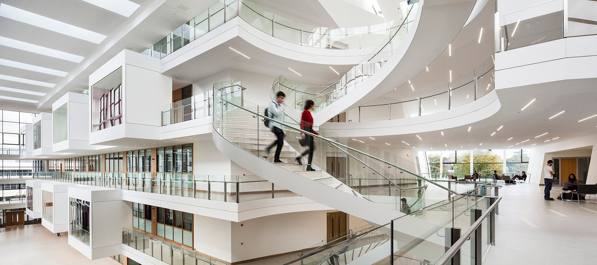 Inside O'Brien Centre for Science