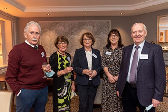 guests at 1971 class reunion