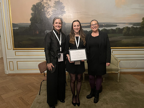 Vivienne Duggan, Claudia Gilders and Lisa Katz at the European College of Equine Internal Medicine Annual Forum